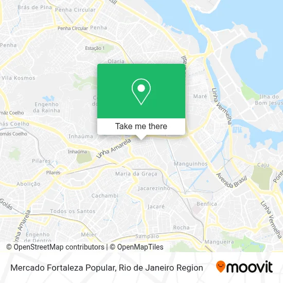 Mercado Fortaleza Popular map