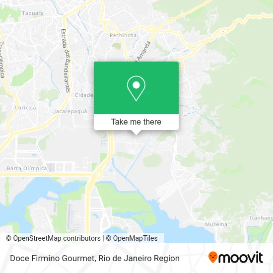Doce Firmino Gourmet map