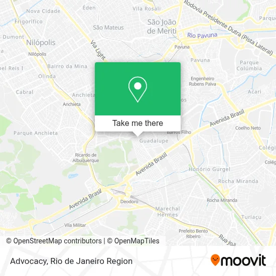 Advocacia map