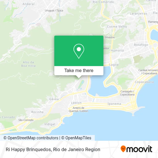 Ri Happy Brinquedos map