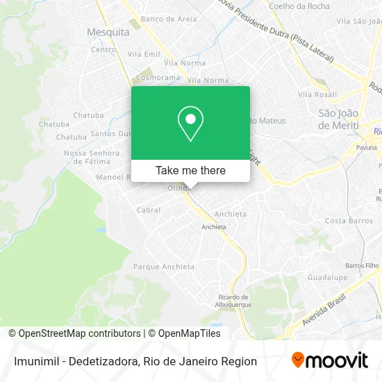 Imunimil - Dedetizadora map