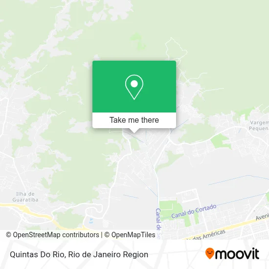 Quintas Do Rio map