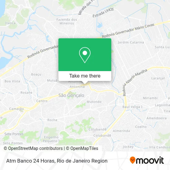 Atm Banco 24 Horas map