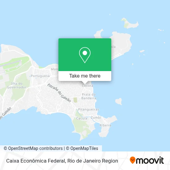 Caixa Econômica Federal map