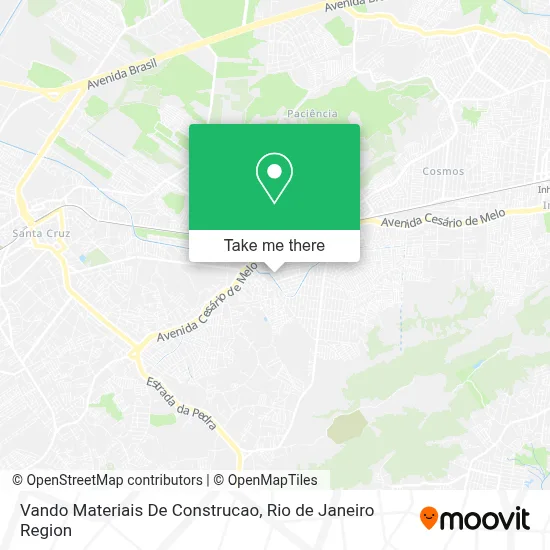 Vando Materiais De Construcao map