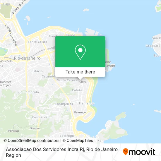Associacao Dos Servidores Incra Rj map