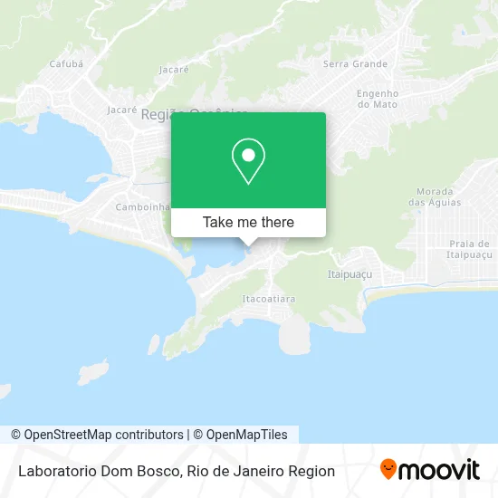 Laboratorio Dom Bosco map