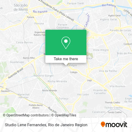Studio Lene Fernandes map