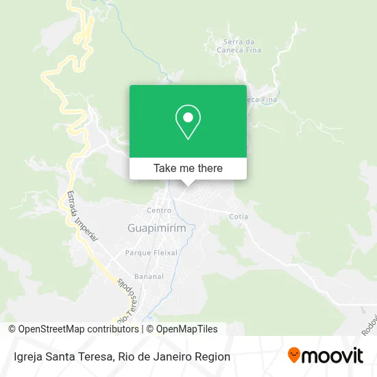 Igreja Santa Teresa map