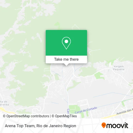 Arena Top Team map