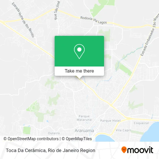 Toca Da Cerâmica map