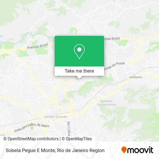Sobela Pegue E Monte map