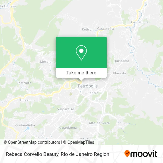 Rebeca Corvello Beauty map