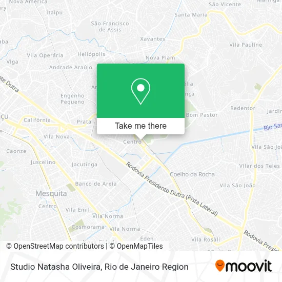 Studio Natasha Oliveira map