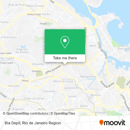 Bia Depil map