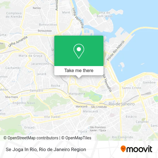Se Joga In Rio map