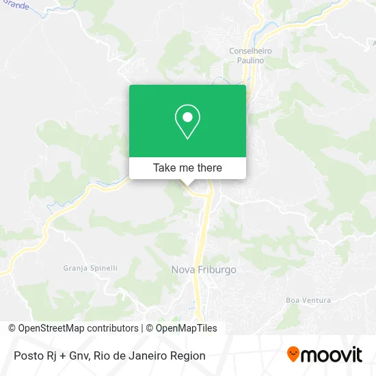 Posto Rj + Gnv map