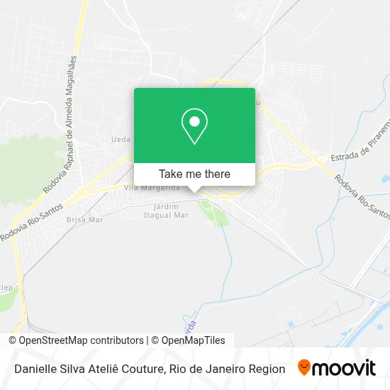 Danielle Silva Ateliê Couture map