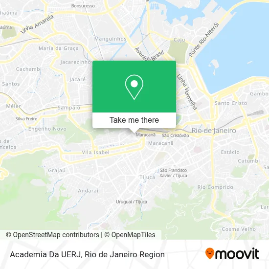 Academia Da UERJ map