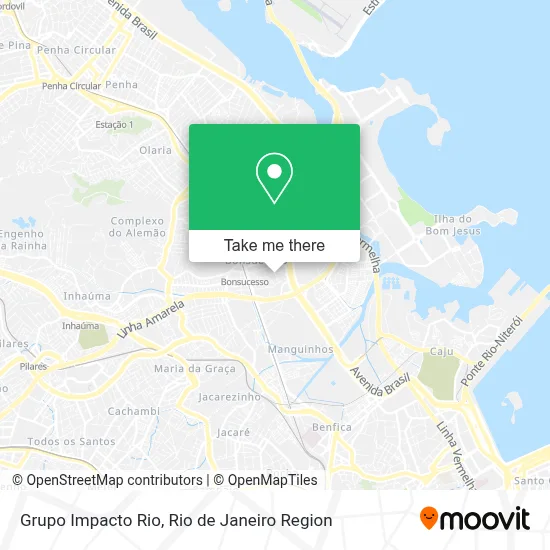 Grupo Impacto Rio map