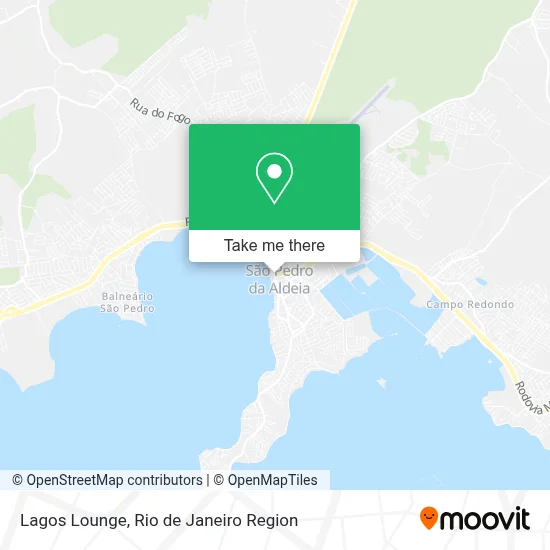 Lagos Lounge map