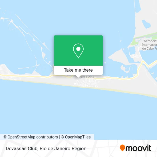 Devassas Club map