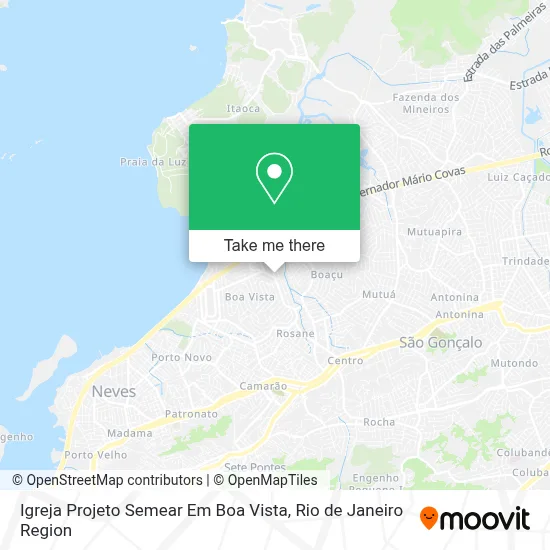 Igreja Projeto Semear Em Boa Vista map