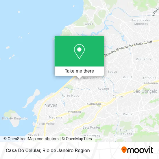 Casa Do Celular map
