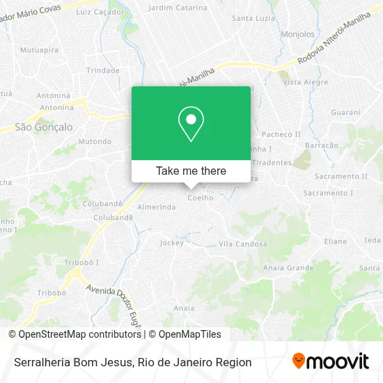 Serralheria Bom Jesus map