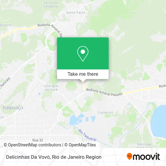 Delicinhas Da Vovó map