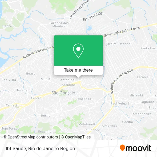 Ibt Saúde map