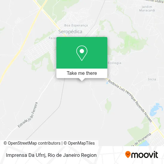 Imprensa Da Ufrrj map