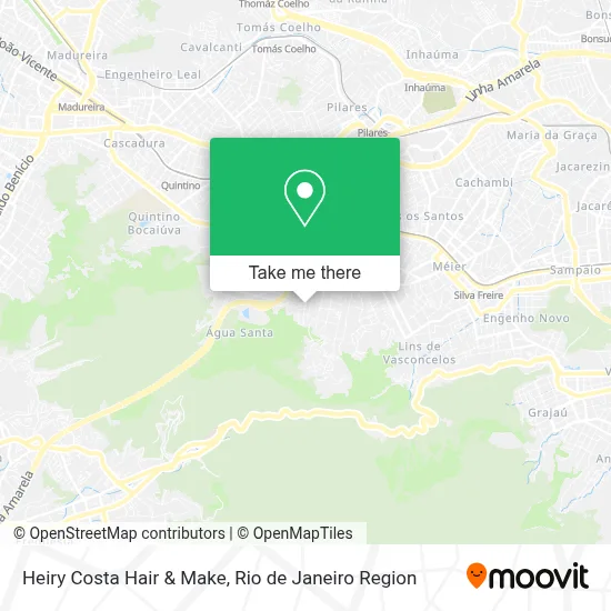 Heiry Costa Hair & Make map
