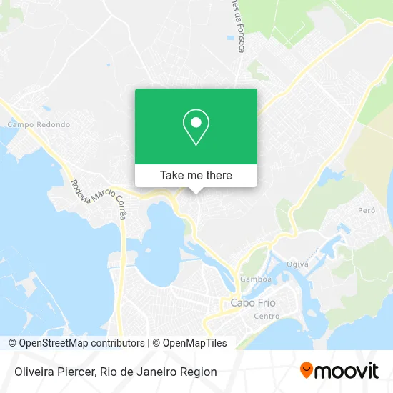Oliveira Piercer map