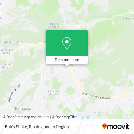 Bob's Shake map