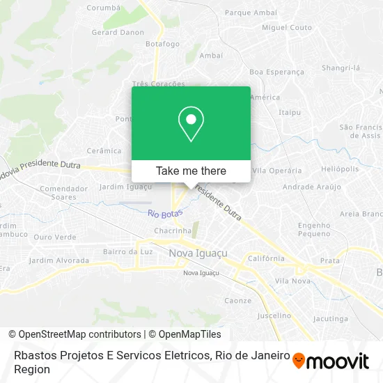 Rbastos Projetos E Servicos Eletricos map
