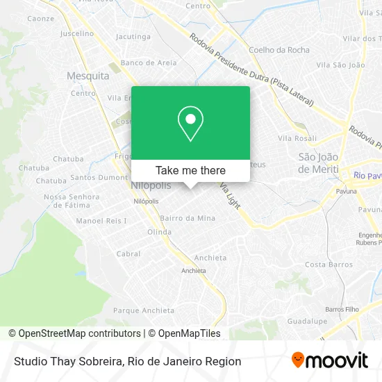 Studio Thay Sobreira map