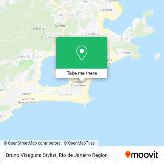 Bruno Visagista Stylist map