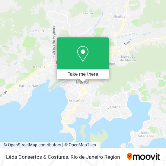 Lêda Consertos & Costuras map