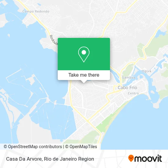 Casa Da Arvore map