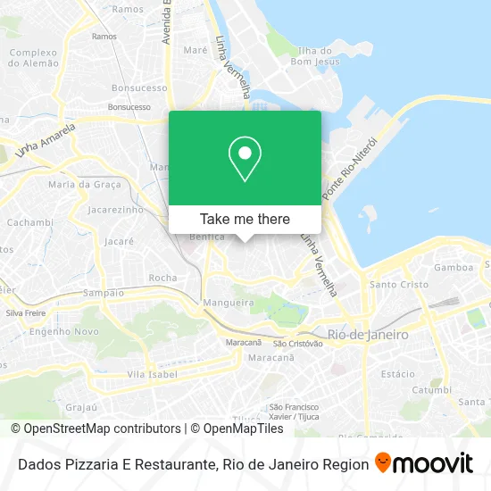 Dados Pizzaria E Restaurante map