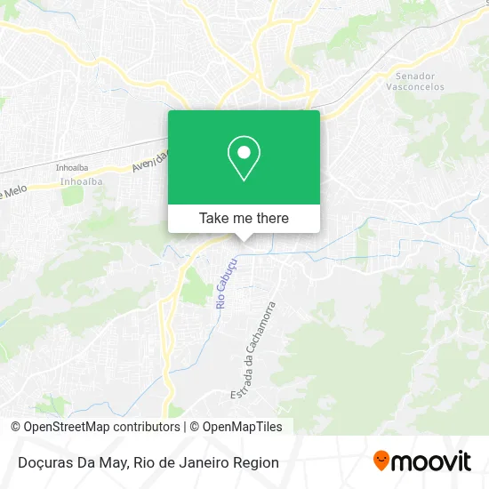 Doçuras Da May map