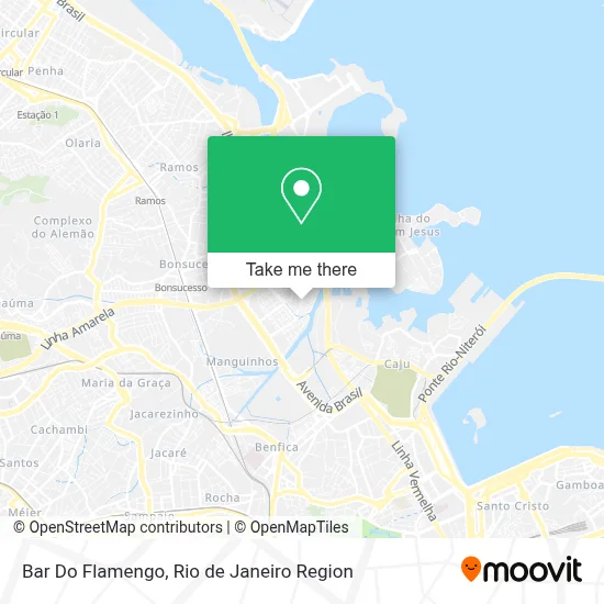 Bar Do Flamengo map