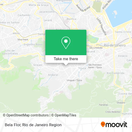 Bela Flor map