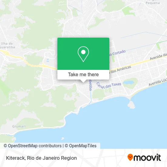 Kiterack map