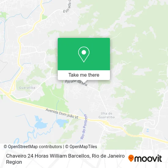Chaveiro 24 Horas William Barcellos map