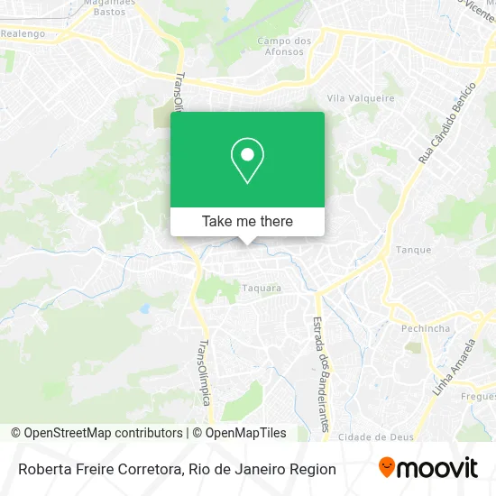 Roberta Freire Corretora map