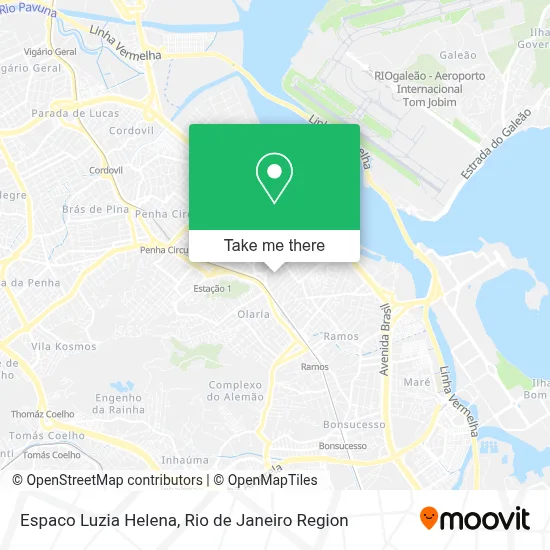 Espaco Luzia Helena map