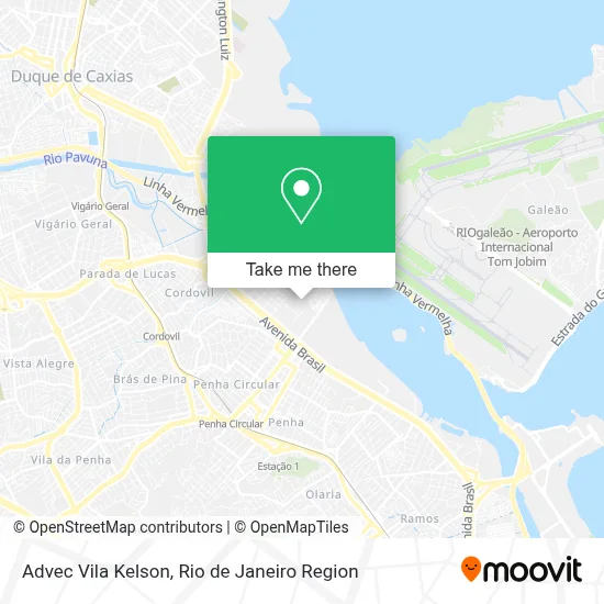 Advec Vila Kelson map