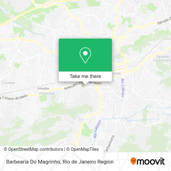 Barbearia Do Magrinho map